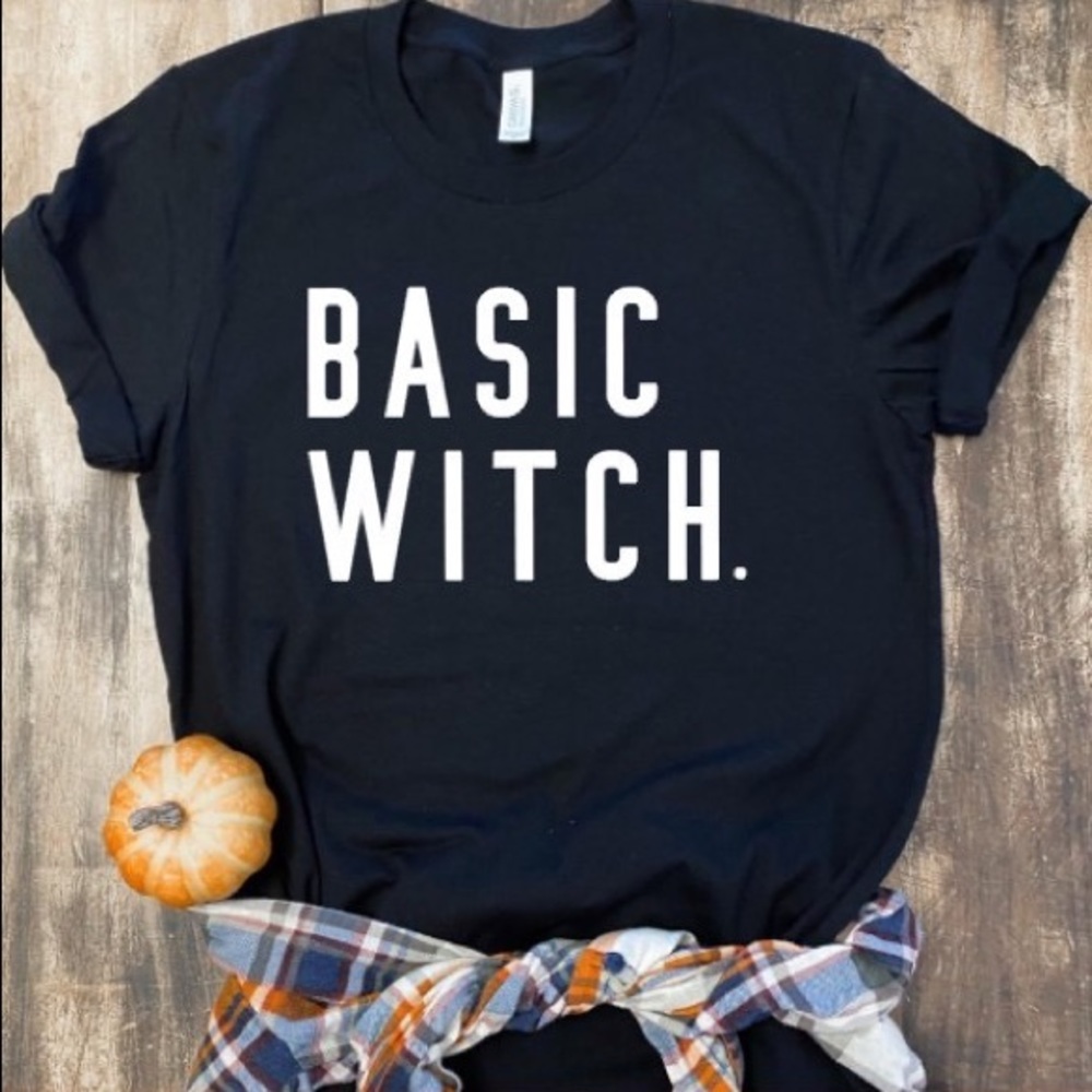 Ladies Basic Witch Fall Tee